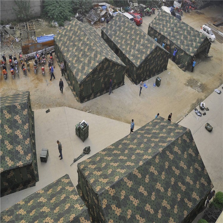 雷鸣镇迷彩充气军用帐篷